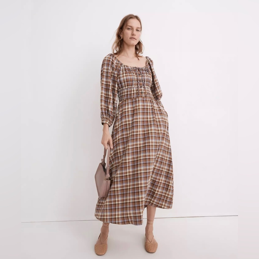 Madewell Gauze Sophia Midi Dress - NWT